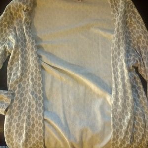 Hot air balloon cardigan